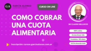 Cómo cobrar una cuota alimentaria