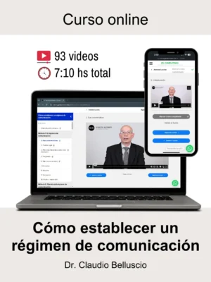 Curso: Cómo establecer un régimen de comunicación