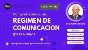 Cómo establecer un régimen de comunicación