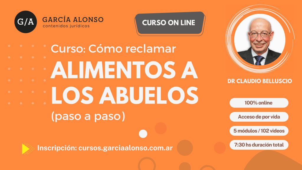 curso online belluscio como reclamar alimentos a los abuelos