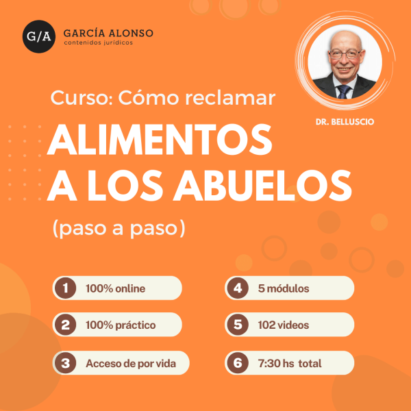 curso online belluscio como reclamar alimentos a los abuelos