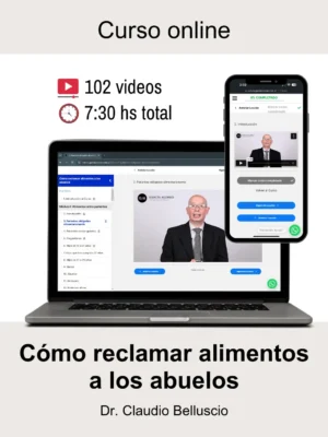 Curso: Cómo reclamar alimentos a los abuelos