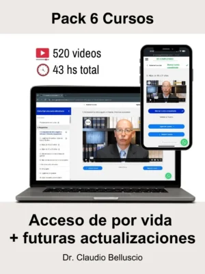Pack: 6 Cursos Dr. Belluscio