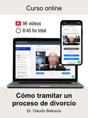 curso belluscio cómo tramitar un proceso de divorcio